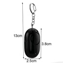 120DB Safety Personal Alarms,Keychain Personal Alarm with Flashlight Siren H4A1