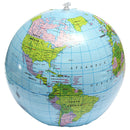 16'' Inflatable World Globe Earth Map Teaching Geography Map Beach Ball goo R8K9