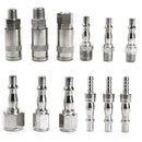 12pcs Air Line Hose Compressor Fitting Connector Quick Release Set 1/4 3/8  A3N7