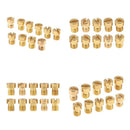 40pcs Carburetor Main Jet Kit 108 110 112 114 115 116 118 120 122 124 for PWK