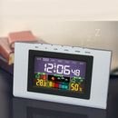 Wireless Backlight LCD Alarm Clock Thermometer Humidity Tester Meter Clock