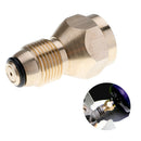 Propane Refill Adapter Lp Gas 1Lb Cylinder Tank Coupler Heater Bottle Coleman
