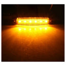 12V 6 LED Lateral Side Marker Light Headlight Indicator Lamp for auto and t