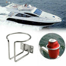 Ring Cup Drink Holders Polished Stainless Steel For Boat Marine Yacht P PTO