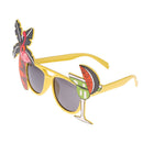 2 Novelty Flamingo Sunglasses Birthday Party Cocktail Fancy Dress Props
