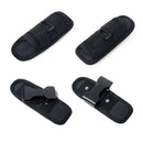 Flashlight Pouch Holster Belt Carry Case Holder w/360 Degrees Rotating Clip