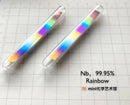 1pcs 99.95% Niobium Nb multicolor rainbow glass seal