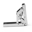 90 Degree Folding Door/Shelf Hinge Invisible Furniture Bracket Table Holder