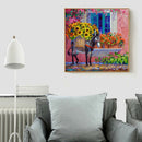 5D DIY Full Drill Diamond Painting Donkey Flowers Cross Stitch Embroidery