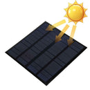 3W 12V 250mA Polysilicon Home Solar Power Panel Battery Charger Charging P A