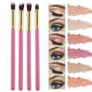 Pro 4pcs Eye Makeup Brush Set Kits Small Size Eyeshadow Cosmetic Brush Tool