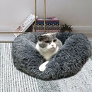 Kennel Round Foldable Nest for Small Pet Plush Warm Pet Cushion Pet Accessories