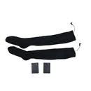 Battery Heated Unisex Electric Heating Long Socks Winter Feet Warmer Thermal OZ