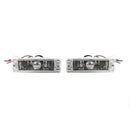 1 pair For Transparent Lens Front Led Relay Lamp Front Bar Steering Lamp Fo
