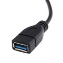 Male To Female Cord for PC Laptop Notebook USB 3.0 Extension Cable