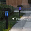 Solarbetriebenes LED-Licht Pest Bug Zapper Insect Moskito Lamp Killer S6O4