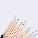 11 Pieces Clay Pottery Arts & Craft Sculpting Wood Carving Modelling Tool Set
