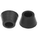 20PCS Black Chair Couch Table Rubber Furniture Leg End Caps 16mm Dia Y3U4