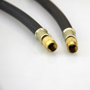 1 pair tire valve extension valve extension, flexible, length 180mm, with caps