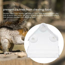 Garden Transparent Clear Acrylic Window Suction Bird Seed Peanut Feeder House AU