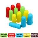 12* Silicone Anti -slip Hot Glues Gun Finger Caps Protectors for Hot Glue Wax