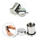 Outdoor New Stainless Steel Telescopic Collapsible Folding Cup Travel Po JVH