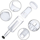 Airlock Set for Fermentation, 20 Pieces Silicone Grommets and 6 Pieces Plas