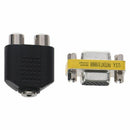 VGA High Definition Cable RCA Sound Adapter HD Box PAL NTSC For SEGA Dreamc