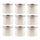 9Pcs Recessed Cup Drink Holder for Boat Sofa Marine Camper Rustproof 68x55mm