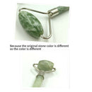 1PC Natural Facial Beauty Massage Tool Jade Wheel Face-Lift Massager Relaxa Q9V8