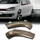 Left Right Smoke Mirror Turn Signal Indicator Light For VW Golf MK5 Jetta Passat
