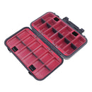 Superior ABS Fishing Tackle Box Storage Accessories Bag Case 24 Compartments