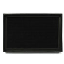 100 Jewelry Ring Display Organizer Case Tray Holder Earring Velvet Storage dfg