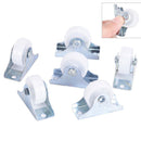 5x fixed metal top plate diameter rigid caster wheel wear-resistant wheel Pip M&
