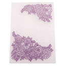 Flower cluster Embossing folders Plastic Embossing Folder For Scrapbooking   Z