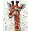 Painting By Numbers Kit DIY Clever Giraffe Canvas Oil Art Picture Craft