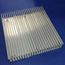 Aluminum Heatsink Cooling Fin 150mmx60mmx25mm for Power Amplifier D8S7