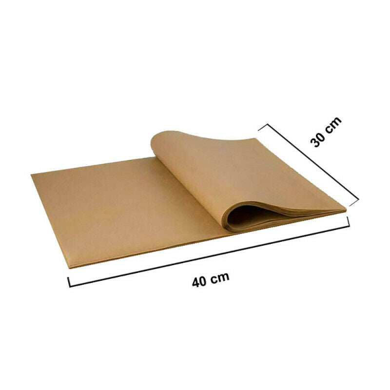 100X Parchment Nonstick Wax Paper Baking Liners Sheets for Air Fryer Pan 1 BBL
