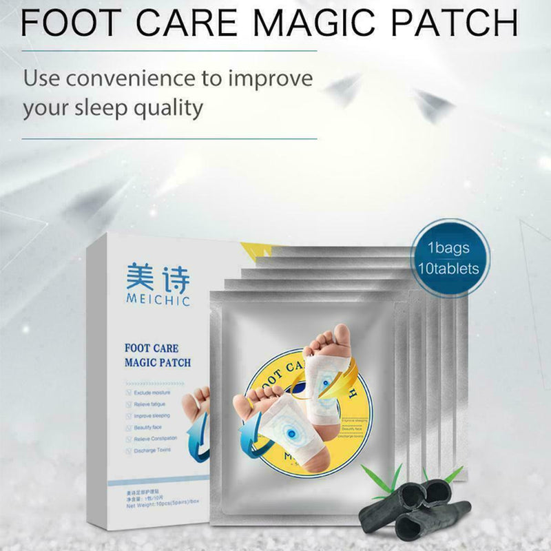 5 pairs Foot Care Magic Patch Moisture-Relieving Foot Patch V8J9