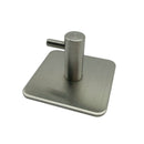 Stainless Steel Wall/Door Clothes Coat Hats Hanger Kitchen Bathrooms Towels Hoo