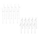 20Pcs Stainless Steel Anti  Booms Snap Carp Sea Coarse Boat Fishing