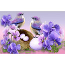 5D DIY Full Drill Diamond Painting Cute Birds Cross Stitch Embroidery Kits