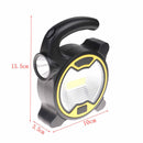 1 Pc Battery Camp Light Flashlight Led Camp Light Cob Work Light Portable FT