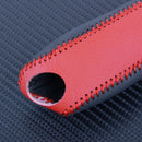 Real Leather Auto Stitch Handbrake Cover Anti-slip fit for Ford Mustang 2015-16