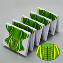 100 Pcs Nail Forms French Design Extension DIY Guide Tool Nail Art Tips Set