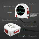 5m/16ft Tape Measure LCD Writing Tablet Drawing Board for Construction/Carpenter