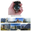 Retro Pocket Watch Compass Outdoor Tools Hiking Adventure Camping EquipmentB Gw