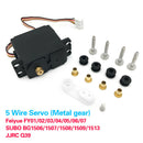Upgrade Part 5Wire Metal Gear Servo For Feiyue FY01/FY02/FY03/FY04/FY05 RC Car D