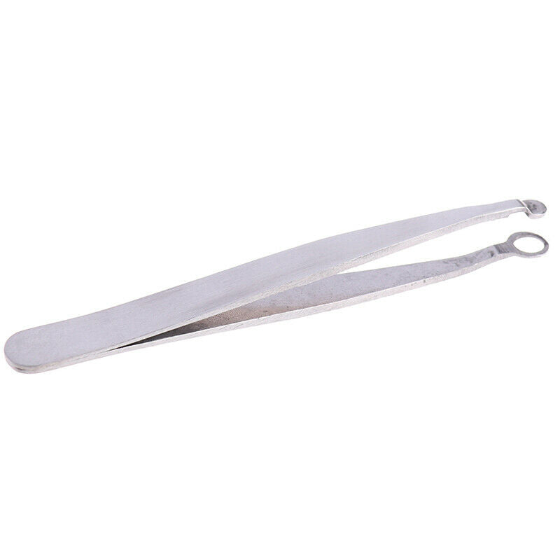 Eyebrow Tweezer Cool Stainless Steel Round Tip Eyebrow Hair Removal TweezersBX