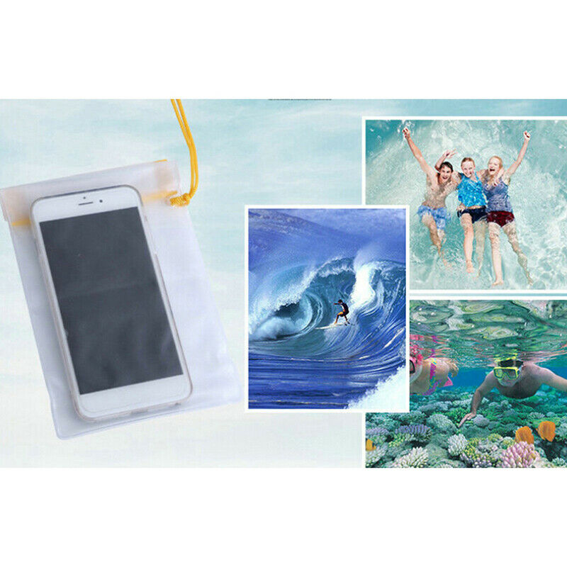3Pcs Waterproof Camera Mobile Phone Pouch PVC Dry Bag Case for Kayak Boat H Hn